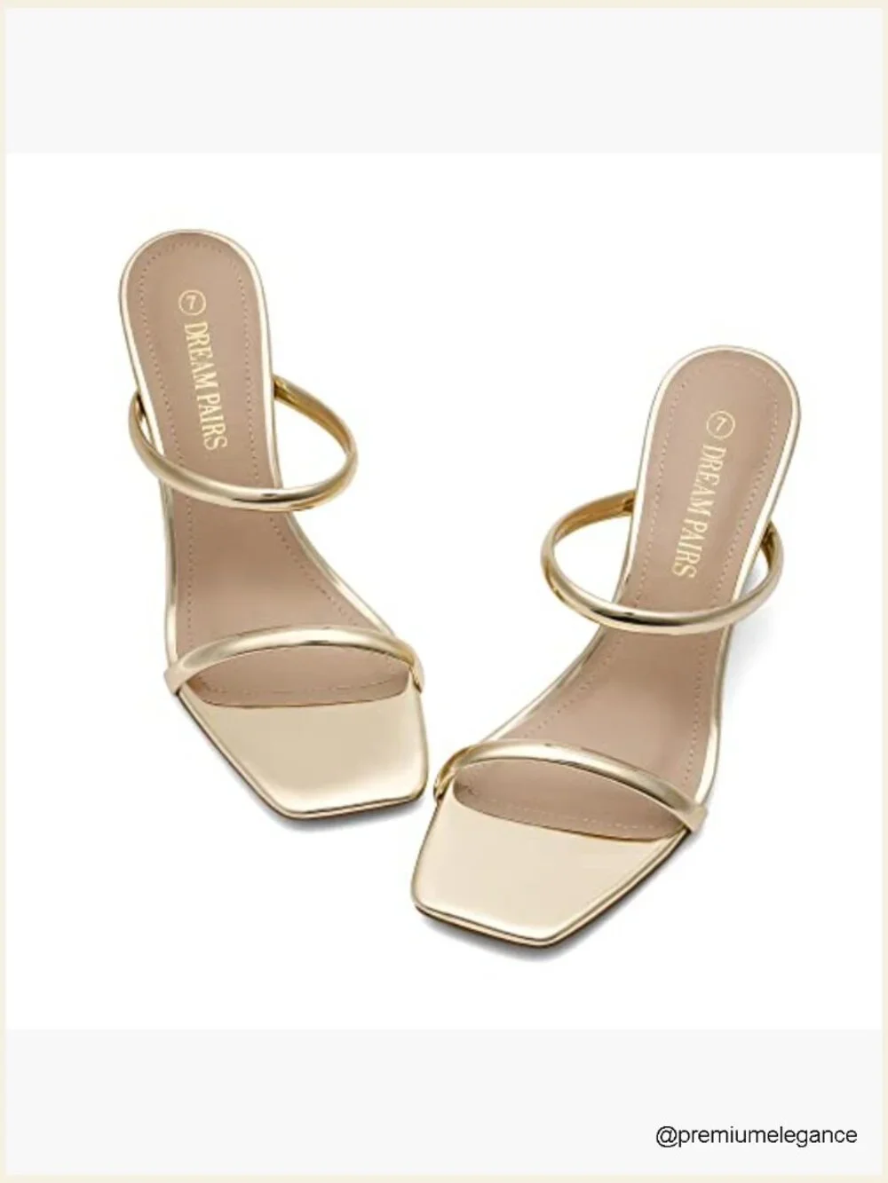 Slides Wedge Sandals Two Strap Square Open Toe Dress Shoes